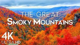 Great Smoky Mountain National Park 4K - Scenic Relaxation Film With Calming Music