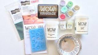 Product Line Overview: WOW! Embossing Powders