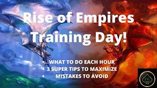 Rise of Empires Ice and Fire Training Day