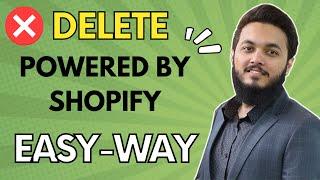 How To Remove "Powered By Shopify" From Footer 2023