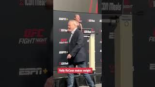 Molly McCann has made weight for her UFC strawweight debut