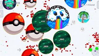 THE BEST DESTROYING TEAMS  (AGAR.IO MOBILE)