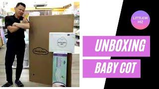 UNBOXING Comfy Baby 5 in 1 LUCA Baby Cot | LittleWhiz.com