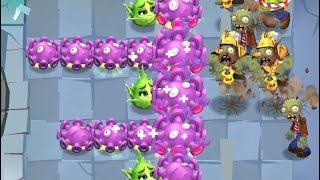 All Gloom Shroom + Aloe Vera - Plants VS Zombies 3