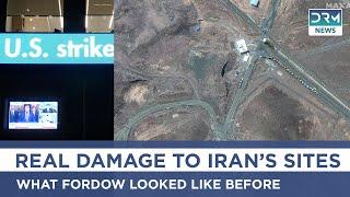 Satellite Images Reveal Fordow Before & After U.S. Bunker-Buster Strike | AH1G