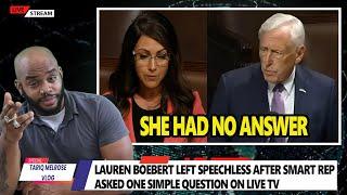 Lauren Boebert Left SPEECHLESS After Smart Rep Asked One Simple Question On LIVE TV