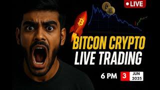 Crypto Trading | Live Intraday Trading | 03 June #tradersatyamtiwari #goldtrading
