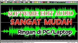 Cool edit pro Software audio editor mudah sederhana namun banyak fungsinya.