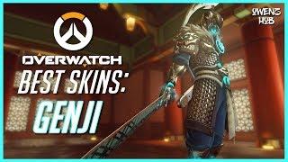 TOP 5 BEST GENJI SKINS | Overwatch