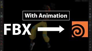 Import fbx with animation in houdini