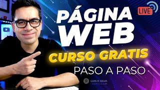 Cómo crear una PÁGINA WEB PASO A PASO ▶︎ PROFESIONAL  & SEGURA  ▶︎ Curso Completo Gratis 