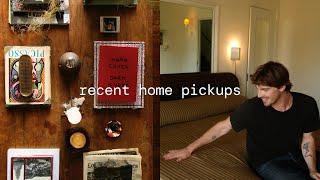 june home pickups | coffee table books, morrow bed cover, and thrift finds