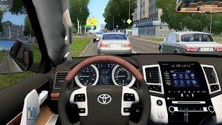 City Car Driving - Toyota Land Cruiser 200 | Fast Driving