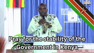 Pray for the stability of Government in Kenya