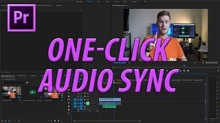 How to Synchronize Audio in Adobe Premiere Pro CC (2017)