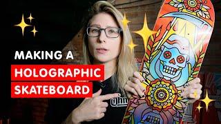 How I Print My Art on Skateboard Decks