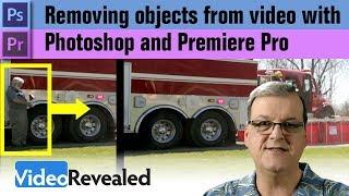 Removing objects in video with Photoshop and Premiere Pro