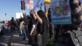 Hundreds of Kern residents gather in Bakersfield to protest Border Patrol operation