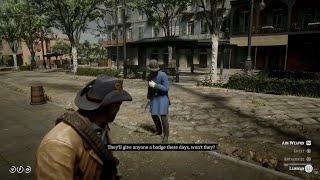 Lawmen Lets You Kill a Lemoyne Raider - Red Dead Redemption 2