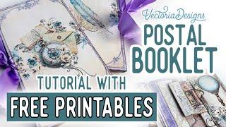 Mini Booklet Tutorial + All the Printables for Free | Postal Memories