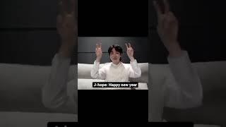 bts members wish new year to army ️ #bts  #newyear #rm #jin #suga #jhope #jimin #v #jk #btsarmy
