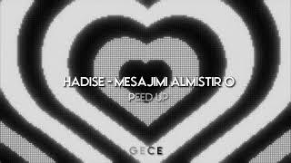 Hadise - Mesajımı Almıştır O (speed up, hızlı versiyon)