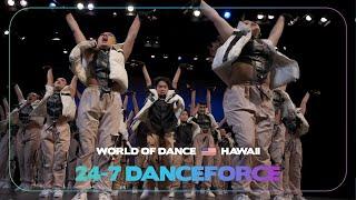 24-Seven Danceforce | 1st Place Team | FrontRow | World of Dance Hawaii 2023 | #WODHI23