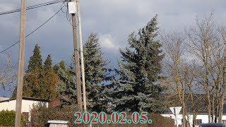 │2020.02.05.│Szélvihar, feszültség ingadozás│Windstorm, Voltage fluctuation│