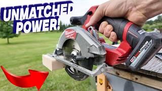 Testing the Gen 2 Milwaukee M12 FUEL 5-3/8” Circular Saw - 25% More Power & Runtime!