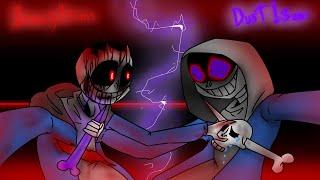 Mirrored Insanity (Dust!sans VS Insanity!sans) FULL BATTLE