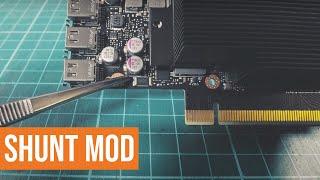 Shunt Mod for your RTX A2000 when mining ETHash and ETC