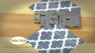 Baby Lock Accessory Spotlight: Straight Stitch Needle Plate and Foot