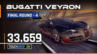 Asphalt 9 Elite Grand Prix - BUGATTI VEYRON Round 4 - 33.659 - Touchdrive Laps - ROLLING MOTORWAY