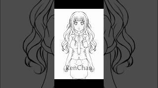 My First Digital Art of 2021 #renchan #art #draw #digitalart #ibispaintx #shorts