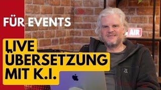 Deine Veranstaltung übersetzen mit VIDEO.TAXI: Revolutioniere deinen Event mit Live-Übersetzung