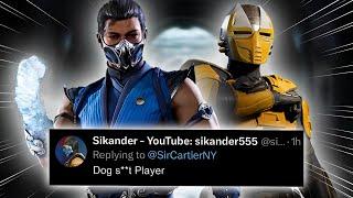 Facing Sikander's Sub-Zero/Cyrax Team.. it's REALLY Good