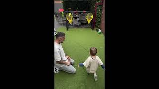 Dad and luan ️ #moments  #soccer #bestplayer #football #baby #dad #love