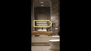 Extreme Small Bathroom Makeover.