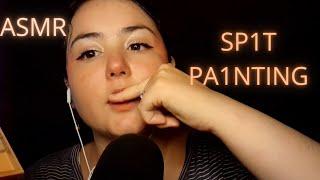  ASMR Spit Painting | Sonidos Relajantes con Boc4  