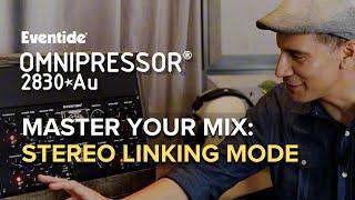 Omnipressor® 2830*Au Tips: Master Your Mix with Stereo Linking Mode