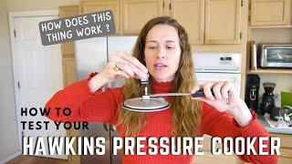 Hawkins Pressure Cooker Test // How to do a trial run for function and safety