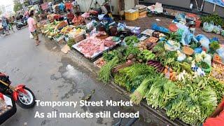 3 Days after Lockdown in Phnom Penh | All markets still closed | Biking in Toul Kork