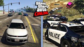 Racing & BUSTED! || GTA 5 Online || - Neaksy's PoV