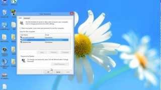 How to remove Windows 8 password on startup