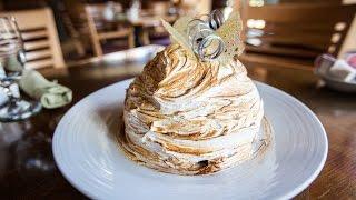 Alyeska Resort's take on the classic Baked Alaska dessert