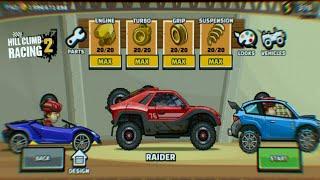 HILL CLIMB RACING 2 RAIDER UPDATE WALKTHROUGH FIRST RUN