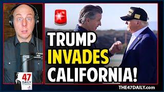 TRUMP Orders Military Into California to Turn on Water!