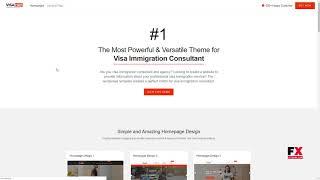 VisaHub - Immigration Consulting WordPress Theme      Wilfred Merrill