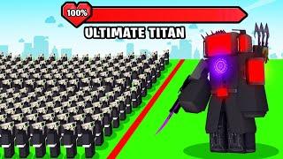 1000 CAMERAMEN *VS* 1 UPGRADED TITAN TV MAN