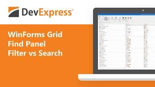 WinForms Data Grid Find Panel: Filter vs Search